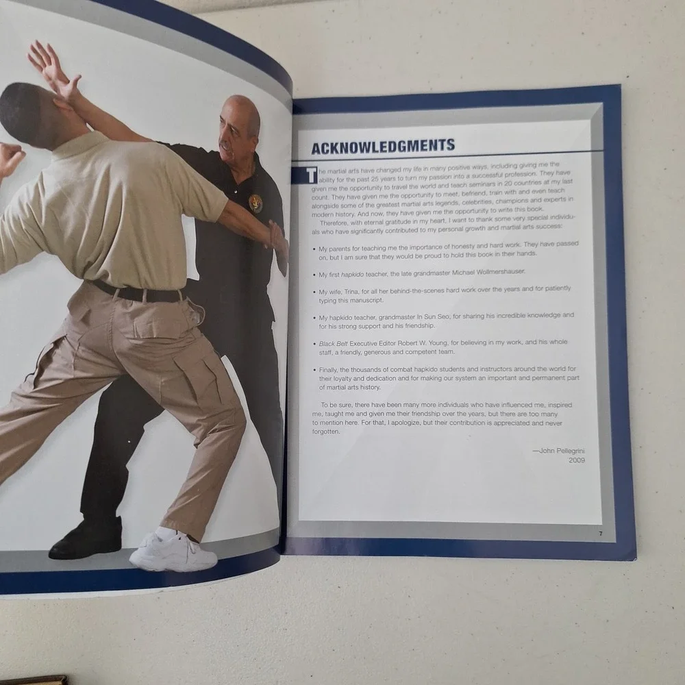 RARE Combat Hapkido: The Marial Art For The Modern Warrior, John Pellegrini Book
